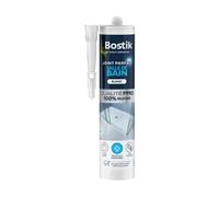Bostik Mastic d'étanchéité Joint Parfait – 100% silicone anti-moisissures, Blanc 280 ml