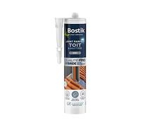Bostik Mastic d’Étanchéité Joint Parfait Toit et Gouttière - Tous Matériaux - Extérieur - Résiste aux Intempéries et Températures Extrêmes - Applicable sous la Pluie - Hybride Polymère - Gris - 290 ml