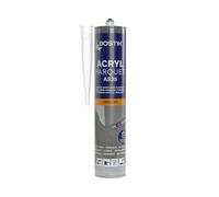 BOSTIK Mastic Spécial Joint et Finition Parquet - Gris - 300 ml | Acrylique - Finition Pour Parquet et Sols Stratifiés - Séchage rapide - Compatible tous vernis