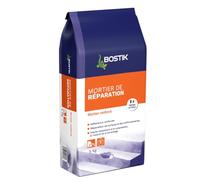 Bostik - Mortier de réparation, montage renforcé - Ciment gris - Sac 5 kg - Intérieur