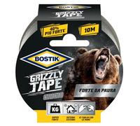 Bostik Ruban toilé Grizzly Tape noir 10 m x 50 mm, 10 m