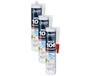 Bostik sa Mastic BOSTIK invisible MS106-30601522 (Lot de 3)