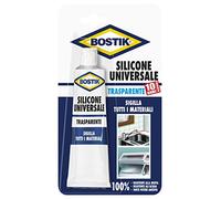 Bostik Silicone universel transparent blister 60 ml