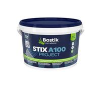 Bostik STIX A100 PROJECT Beige, colle acrylique spéciale pavés, facile à appliquer, multi-matériaux, haute adhérence initiale, haute performance, homologué, intérieur, pot 20 kg