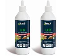 Bostik UR - Colle Vinylique Bois - D2 - Assemblage et Placage Bois Toutes Essences - Prise Ultra Rapide - Intérieur - Résistant à l'Humidité - Blanc, Translucide Après Séchage - 1 Biberon 250 g
