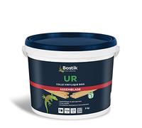 Bostik UR - Colle Vinylique Bois - D2 - Assemblage et Placage Bois Toutes Essences - Prise Ultra Rapide - Intérieur - Résistant à l'Humidité - Blanc, Translucide Après Séchage - Seau 5 kg