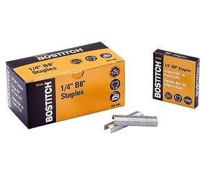 Bostitch B8 PowerCrown Lot de 10 000 agrafes 10 boîtes séparées de 1000 agrafes de 0,6 cm