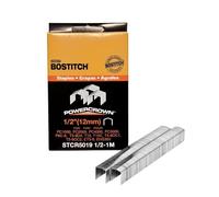 BOSTITCH STCR50191/2-1M PowerCrown Lot de 1 000 agrafes robustes 1,27 cm x 1,92 cm