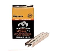 BOSTITCH STCR50191/2-1M PowerCrown Lot de 1 000 agrafes robustes 1,27 cm x 1,92 cm