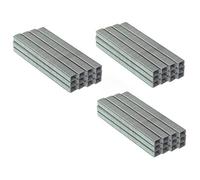 Bostitch Lot de 3 agrafes de qualité supérieure pour agrafeuse P3-Chrome, jambe de 0,6 cm, 5 000 par boîte (SP191/4)