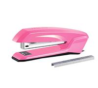 Bostitch Office Ascend Agrafeuse 3 en 1 avec extracteur et rangement d'agrafes intégrés, 420 agrafes incluses, capacité de 20 feuilles, légère, rose