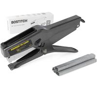 Bostitch Office B8 Pince agrafeuse robuste avec 1250 agrafes de 6,35 mm - 45 feuilles sans bourrage - Agrafeuse industrielle en métal à bande complète - Capacité d'agrafes de 210 agrafes - Pour carton