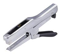 Bostitch, pince agrafeuse de bureau, capacité de 20 feuilles, poignée EZ Squeeze, effort réduit, technologie sans bourrage, chrome