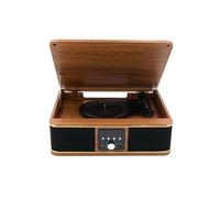 Platine Vinyle - Halterrego - BOSTON - Bluetooth - 3 Vitesses - Haut-parleurs Intégrés