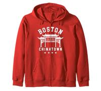 Boston Chinatown Massachusetts Nouvelle-Angleterre Chinoise Worcester Sweat à Capuche