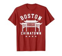 Boston Chinatown Massachusetts Nouvelle-Angleterre Chinoise Worcester T-Shirt