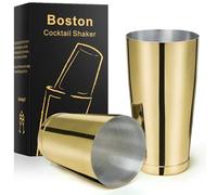 Boston CTSK0013 Shaker en acier inoxydable 2 pièces 45,7 g et 28oz doré