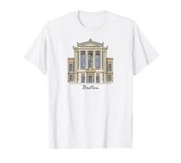 Boston, Dessin à la Main Museum of Fine Arts, USA T-Shirt