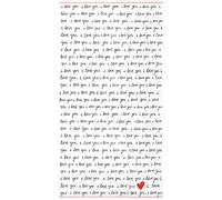 Boston International IHR Lot de 16 serviettes en papier triple épaisseur Motif cœur manuscrit