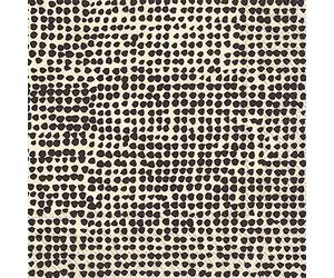 Boston International IHR Marimekko Serviettes en papier pour déjeuner Serviette de table 6.5" x 6.5" Orkanen Lin/Noir