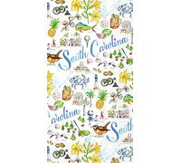 Boston International Rosanne Beck State Collection IHR Lot de 16 serviettes en papier triple épaisseur pour buffet - Caroline du Sud (BF033500)