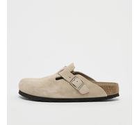 Sabots en cuir suédé Birkenstock Boston BS Beige 41 Étroit