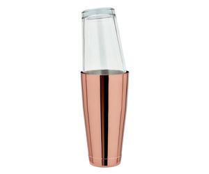 Boston Shaker à cocktail - Acier inoxydable 304 aspect cuivre, 28 oz