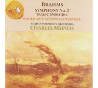 Boston Symphony Brahms: Symphony 2 & Tragic Overture / Schumann: Genoveva (CD)