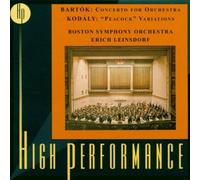 Boston Symphony Orch – Bartok: Concerto for Orchestra / Kodaly: Peacock Variations – CD – RCA