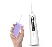 Boston Tech Achat intelligent : Irrigateur de voyage Aquaik Mii avec emballage individuel Économisez de l'argent et prenez soin de votre santé bucco-dentaire à la maison et en déplacement Couvrez