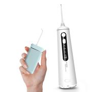 Boston Tech Achat intelligent : Irrigateur de voyage Aquaik Mii avec emballage individuel Économisez de l'argent et prenez soin de votre santé bucco-dentaire à la maison et en déplacement Couvrez