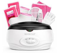 ParaffinLux Bain de Paraffine pour les Mains de Boston Tech® | Soulagement des Douleurs Musculaires et Arthrite | Hydrate, Adoucit et Revitalise la Peau | Capacité 3L + 2 Blocs de Cire + Accessoires