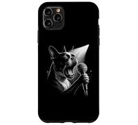 Boston Terrier chanteur chanteur amoureux des chiens Coque pour iPhone 11 Pro Max