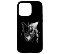 Boston Terrier chanteur chanteur amoureux des chiens Coque pour iPhone 15 Pro Max