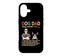 Boston Terrier Dog Dad Definition Funny Fathers Day Coque pour iPhone 17