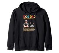 Boston Terrier Dog Dad Definition Funny Fathers Day Sweat à Capuche