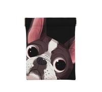 Boston Terrier Nature, Sac de Rangement pour Femmes, Portefeuille supérieur à Presser, Petit Porte-Monnaie, Pochette de Changement