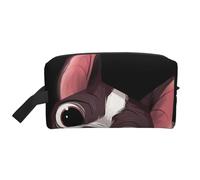 Boston Terrier Nature Trousse de Maquillage de Voyage Grande capacité pour Femme