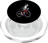 Boston Terrier Vélo d'équitation Mignon Bostie Biker PopSockets PopGrip pour MagSafe