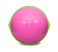 BOSU The Original Balance Trainer 72-10850 Équipement de gym à domicile Rose/vert citron Diamètre 65 cm