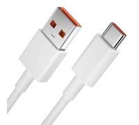 BosuLai Câble de Charge Super-Vooc 65 W 6A pour Oppo, 1,5m Câble de Charge USB C Charge Rapide pour OPPO Find X5 Pro/X5/X3 Neo/X3 Pro/X2 Pro/Reno 8 Pro/8/7 Pro/6 Pro/6/5 Pro/5/A96