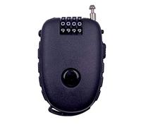 Bosvision - Antivol Vélo, Cadenas Vélo, Antivol Câble, Antivol Poussette avec Câble rétractable 90cm pour vélo, ski, snowboard et poussette