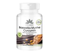 Boswellia Myrrh Curcumine - 150 comprimés avec vitamine D3 | HerbaDirect