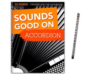 Bosworth Sounds Good On Accordion - 50 chansons créées pour l'accordéon - Livre de chansons pour accordéon avec crayon piano - 49 touches - Intermédiaire