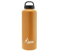 LAKEN Classic Bouteille d'eau avec Bouchon à Vis et Goulot Large 1L Orange