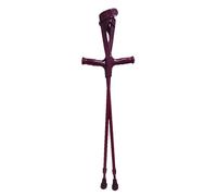 Bota Kruk Model 1 Aluminium Aubergine 17 mm Canne De Marche pc(s)