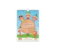 BOTAKI - Calendrier Fruits et Légumes - Calendrier Interactif - avec Jeux, Quizz, Recettes De Saison Et Coloriages - 4 Ans Et +