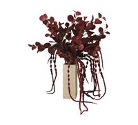 Botané Bouquet artificiel Burgundy Veil Eucalyptus. amarante. 84 cm