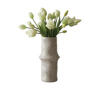 Botané Bouquet artificiel de tulipes mixtes Blanc. 20 pcs