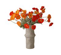 Botané Bouquet artificiel Poppy Sunset Pavot. 56 cm. 11 pièces